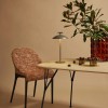 Vase MATELASSÉ ambre Kartell - Valente Design - sur bureau