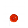 Horloge AIR DU TEMPS cristal/rouge Kartell - Valente Design - de face