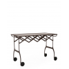Charriot BATTISTA prune mat Kartell -Valente Design