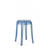 Tabouret CHARLES GHOST (lot de 2) 46 cm poudré Kartell - Valente Design