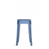 Tabouret CHARLES GHOST (lot de 2) 46 cm poudré Kartell - Valente Design - de face