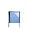 Tabouret MAX-BEAM bleu Kartell - Valente Design - de face