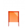 Tabouret MAX-BEAM orange Kartell - Valente Design - de face