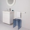 Tabouret MAX-BEAM bleu Kartell - Valente Design - dans salle de bain