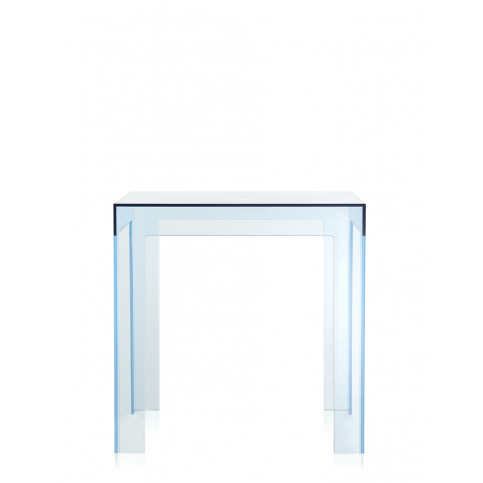 Table basse JOLLY bleu Kartell - Valente Design - de face