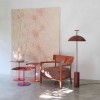 Fauteuil CARA ROUILLE/ROUILLE SOLIDE Kartell - Valente Design - dans salon