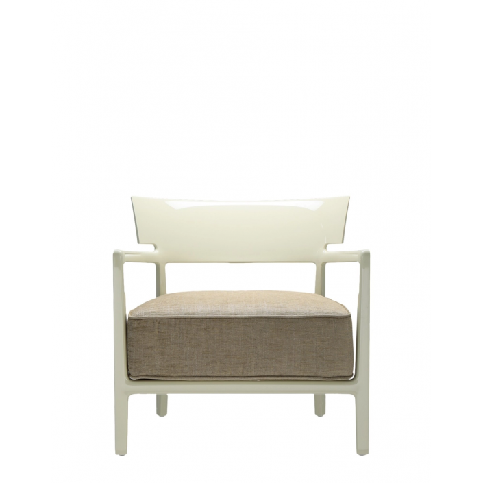 Fauteuil CARA VERT/VERT SOLIDE Kartell - Valente Design - de face