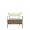 Fauteuil CARA VERT/VERT SOLIDE Kartell - Valente Design - de face