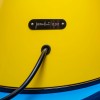 Lampe de table Pipistrello POP jaune Martinelli Luce - Valente Design - La signature de Gae Aulenti, subtilement gravée