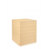 Tabouret EUR gris tourterelle Kartell - Valente Desig