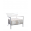 Fauteuil IVOIRE/FANCY BLANC-BEIGE Kartell - Valente Design