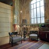 Fauteuil NERO/FANTAISIE NOIR-BEIGE Kartell - Valente Design - dans salon