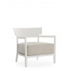 Fauteuil CARA MAT BLANC/BEIGE Kartell - Valente Design