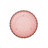 Assiette JELLY rose Kartell - Valente Design - vue de dessus