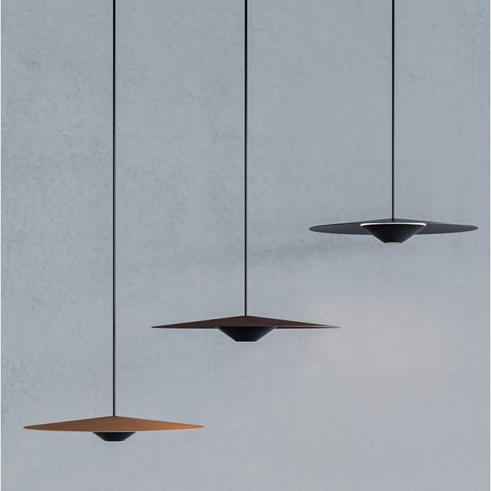 Suspensions U.F.O noir, sable et rouille Diesel - Valente Design