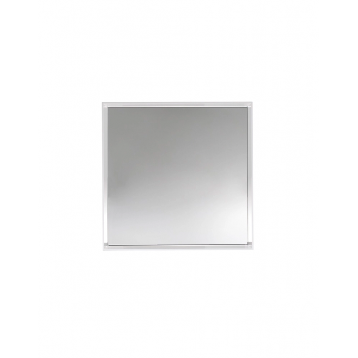 Miroir ONLY ME 50x50 cristal Kartell - Valente Design - de face