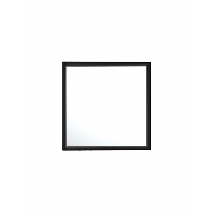Miroir ONLY ME 50x50 noir Kartell - Valente Design - de face