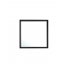 Miroir ONLY ME 50x50 noir Kartell - Valente Design - de face