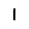Miroir ONLY ME 50x50 noir Kartell - Valente Design - de profil