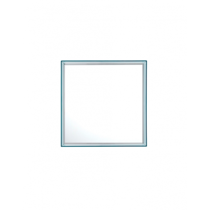 Miroir ONLY ME 50x50 bleu Kartell - Valente Design - de face