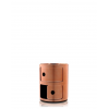 Meuble Componibili Metal 2 Portes cuivre métallisé - Kartell - Valente Design - porte ouverte