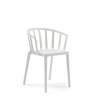 Chaise VENICE MAT blanc mat Kartell - Valente design