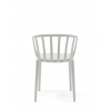 Chaise VENICE MAT blanc mat Kartell - Valente design - de dos