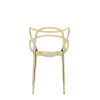 Chaise MASTERS METAL doré Kartell - Valente Design - de dos