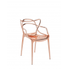 Chaise MASTERS METAL cuivre Kartell - Valente Design