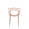 Chaise MASTERS METAL cuivre Kartell - Valente Design - de dos