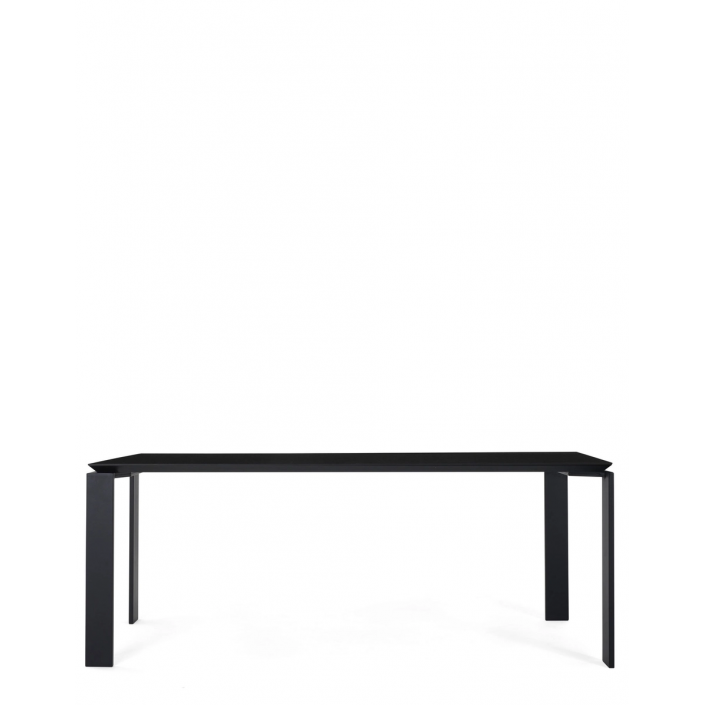 Table FOUR CERAMIC 190x79 noir Kartell - Valente Design