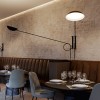 Appliques Spring Diesel - Valente Design - éclairée dans restaurant