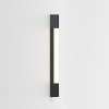 Applique Palermo noir mat 600 LED Astro Lighting - Valente Design allumée