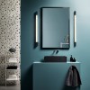 Applique Palermo 900 LED noir mat Astro Lighting Valente Design dans salle de bain