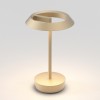 Lampe Halo Portable bronze clair Astro Lighting - Valente Design - éclairée