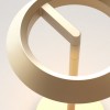 Lampe Halo Portable bronze clair Astro Lighting - Valente Design -détail vue de dessus abat-jour