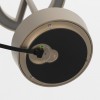 Lampe Halo Portable bronze clair Astro Lighting - Valente Design - détail branchement câble