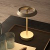 Lampe Halo Portable bronze clair Astro Lighting - Valente Design - éclairée sur bureau