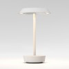 Lampe Halo Portable blanc mat Astro Lighting - Valente Design - éclairée - vue de face