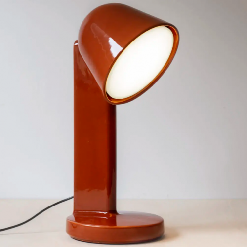 Lampe de table Céramique down rouille Flos - Valente Design