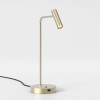 Lampe de bureau Enna Desk USB C or mat Astro Lighting - Valente Design allumée
