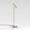 Lampe de bureau Enna Desk USB C or mat Astro Lighting - Valente Design allumée