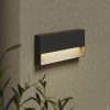 Applique Mori 250 Astro Lighting - Valente Design - allumée - sur mur extérieur