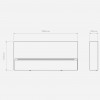 Dimension applique Mori 250 Astro Lighting - Valente Design