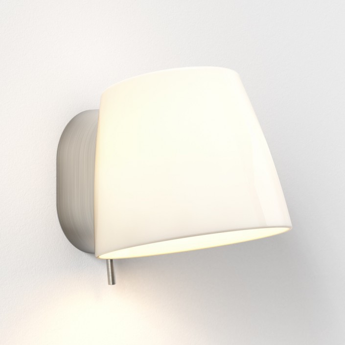 Applique Imari Fixed Wall nickel mat Astro Lighting - Valente Design - éclairée
