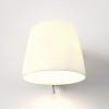 Applique Imari Fixed Wall nickel mat Astro Lighting - Valente Design - éclairée - de face