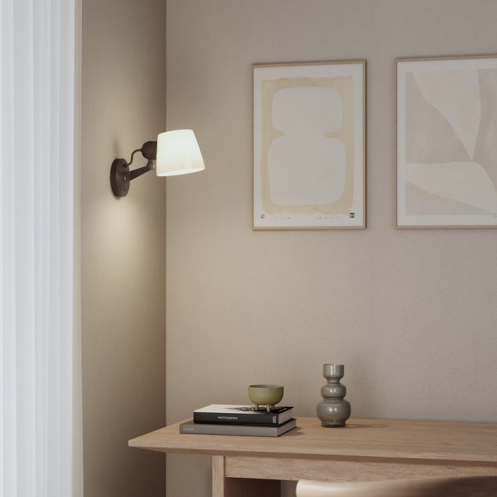 Applique Imari Adjustable Wall bronze Astro Lighting - Valente Design - éclairée - pour éclairage bureau