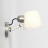Applique Imari Adjustable Wall nickel mat Astro Lighting - Valente Design - éclairée - de profil
