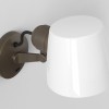 Applique Imari Adjustable Wall bronze Astro Lighting - Valente Design - éteinte - détail abat-jour