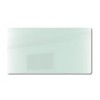 Radiateur Solaris horizontal 1200W  blanc brillant avec reflets vert de la marque Fondis - Valente Design